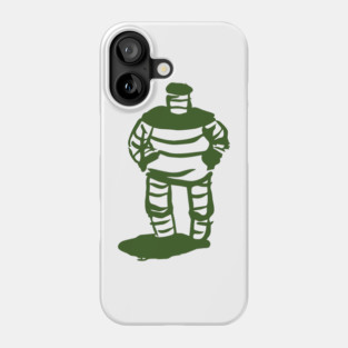 Abstract Ink Figure With Beret Phone Case