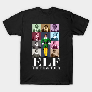 elf christmas the eras tour T-Shirt