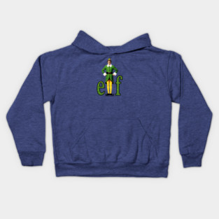 Buddy The Elf Logo Kids Hoodie