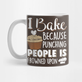 Baking Lover Punching People Mug