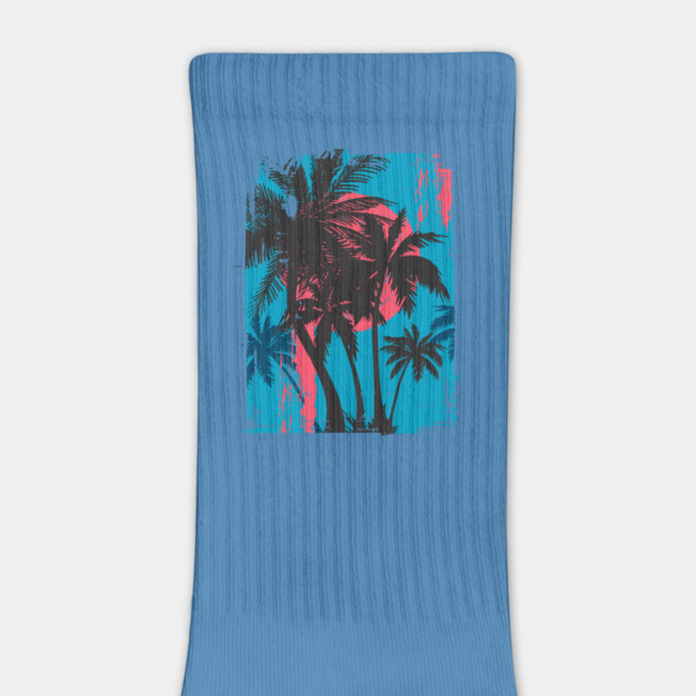 Palm Tree Beach by Urbanprint