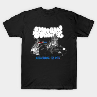 Sunami Contempt Burn Car T-Shirt