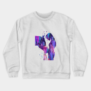 Girl with horse Crewneck Sweatshirt
