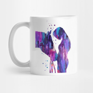 Girl with horse Mug