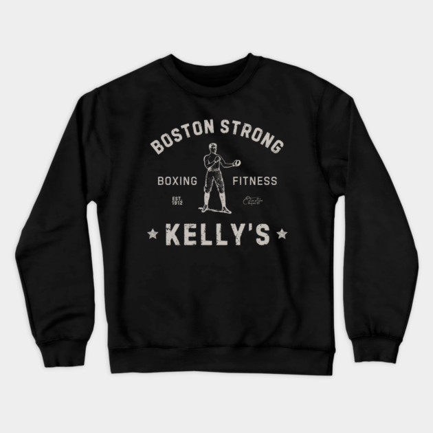 Kelly's Boxing Boston Crewneck Sweatshirt by Timeless Chaos