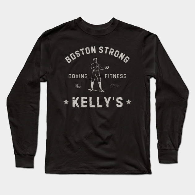 Kelly's Boxing Boston Long Sleeve T-Shirt by Timeless Chaos