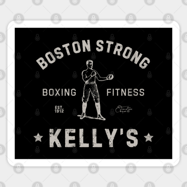 Kelly's Boxing Boston Sticker by Timeless Chaos