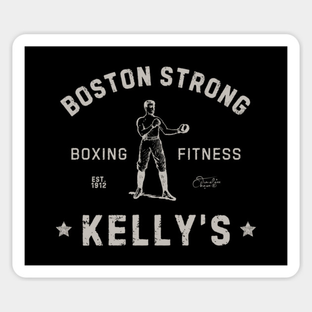 Kelly's Boxing Boston Magnet by Timeless Chaos