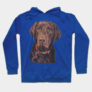 Labrador Retriever Fine Art Painting Hoodie