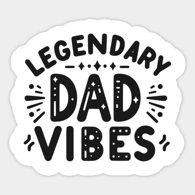 Legendary Dad Vibes Magnet by Frank Ring