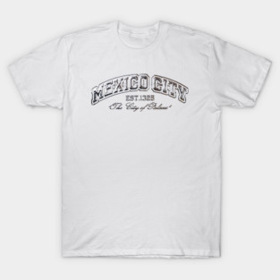 Mexico City Chrome Effect T-Shirt