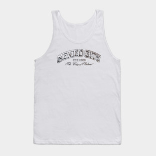 Mexico City Chrome Effect Tank Top