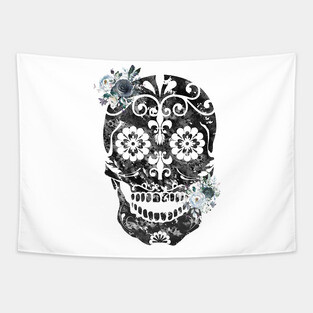 Sugar Skull Tapestry