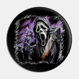 Ghostface Knife Out Pin