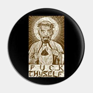 GG Allin saint doo doo punk hardcore jesus h christ Pin