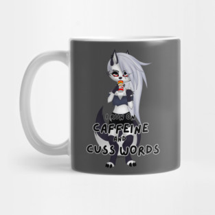 I Run On Caffiene and Cuss Words Mug