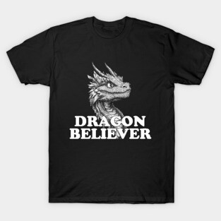 Dragon Believer - Funny Joe Rogan Meme T-Shirt