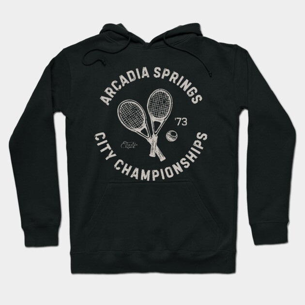 Arcadia Springs City Championships '73 Hoodie by Timeless Chaos