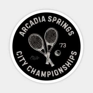 Arcadia Springs City Championships '73 Magnet