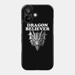 Dragon Believer - Funny Joe Rogan Meme Phone Case