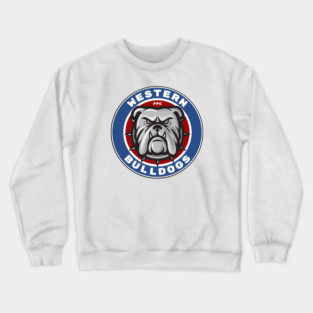 Western Bulldogs Footscray Fan Art Crewneck Sweatshirt