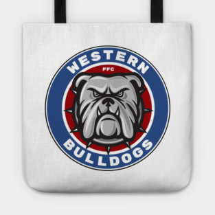Western Bulldogs Footscray Fan Art Tote