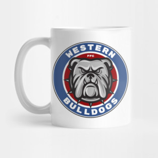 Western Bulldogs Footscray Fan Art Mug