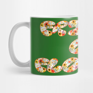 Friend of Flowers (orange) Mug