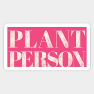 Plant Person (pink) Magnet