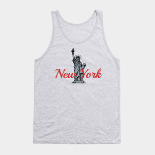 New York Statue of Libery Tank Top