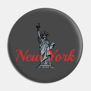 New York Statue of Libery Pin