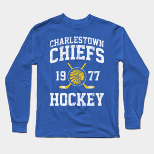 Charlestown Chiefs Hockey Long Sleeve T-Shirt