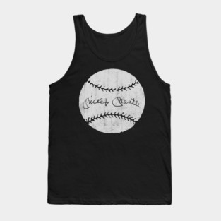 Mickey Mantle Signature Tank Top