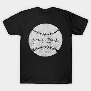 Mickey Mantle Signature T-Shirt