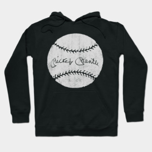 Mickey Mantle Signature Hoodie