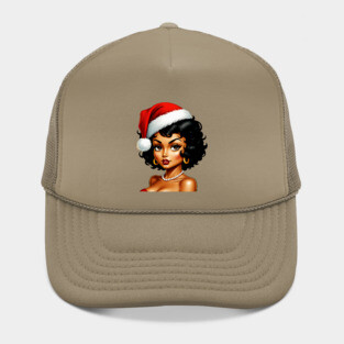 Santa Babe, Black Girl Santa Hat