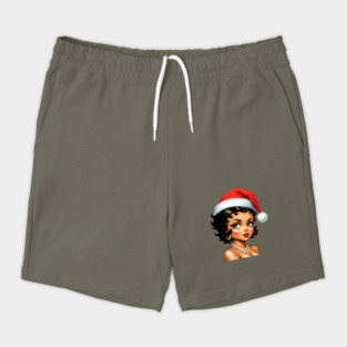 Santa Babe, Black Girl Santa 2 Shorts