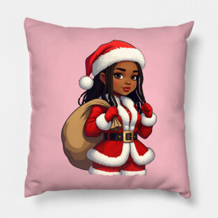 Cute Santa Babe Pillow
