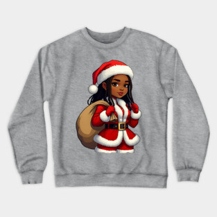 Cute Santa Babe Crewneck Sweatshirt