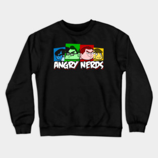 Angry Nerds Crewneck Sweatshirt