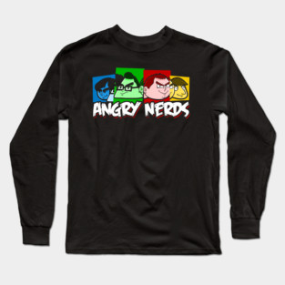 Angry Nerds Long Sleeve T-Shirt