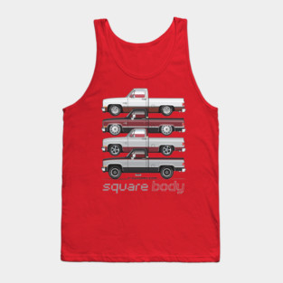 square body Tank Top