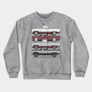 square body Crewneck Sweatshirt