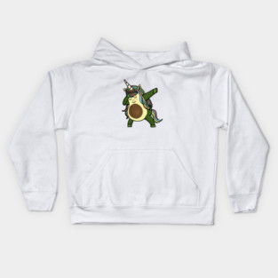 Avocado Cute Unicorn Funny Birthday or Xmas gift Kids Hoodie