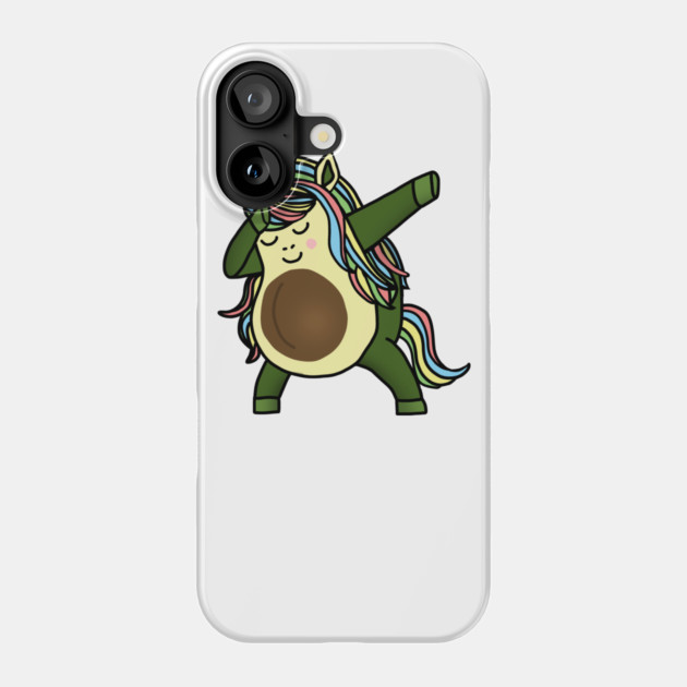 Avocado Cute Unicorn Funny Birthday or Xmas gift Phone Case by logiamerch
