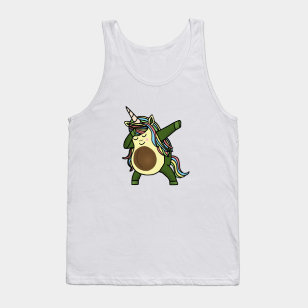 Avocado Cute Unicorn Funny Birthday or Xmas gift Tank Top by logiamerch