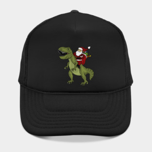 Dinosaur Christmas Gift Xmas T Rex Santa Funny Hat