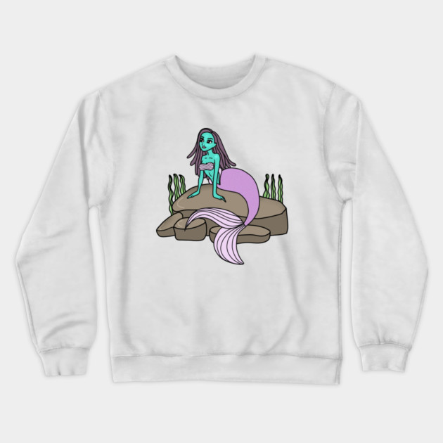 Girls mermaid, Birthday Girl Ocean Crewneck Sweatshirt by logiamerch