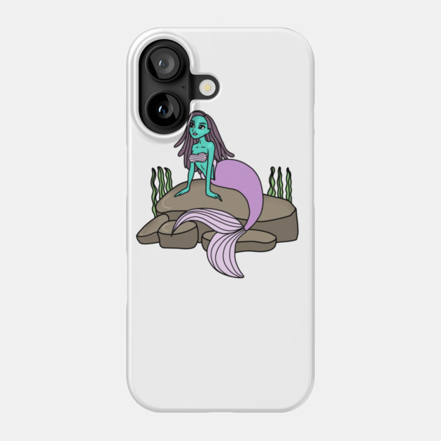 Girls mermaid, Birthday Girl Ocean Phone Case by logiamerch