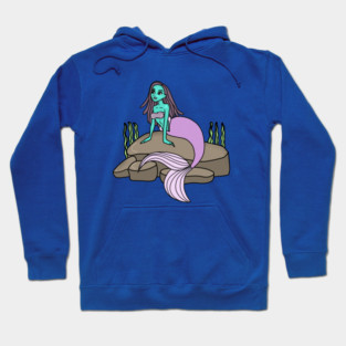 Girls mermaid, Birthday Girl Ocean Hoodie